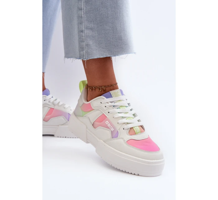 Dámské tenisky Big Star NN274359 s paměťovou pěnou systému Memory Foam v multifunkčním vzoru Dámské tenisky Big Star NN274359 s paměťovou pěnou systému Memory Foam v multifunkčním vzoru