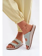 Dámské pantofle  Zelené model 22094865 - Inblu