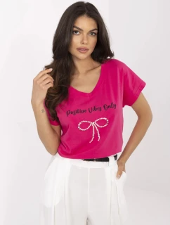 T shirt CLM TS model 21116700 fuksjowy - FPrice