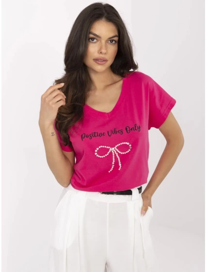 T shirt CLM TS model 21116700 fuksjowy - FPrice