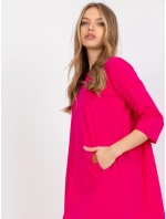 Šaty RV SK model 17047402 fuchsiová - FPrice Šaty RV SK model 17047402 fuchsiová - FPrice