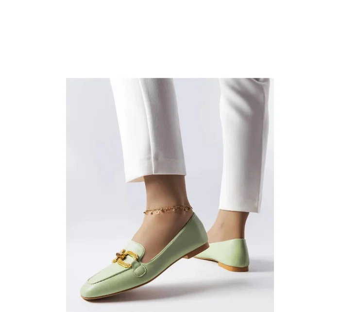 Dámské mokasiny K205 zelené - Solea