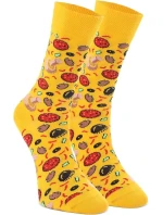 Pánské ponožky Pizza vícebarevné - Crea Socks