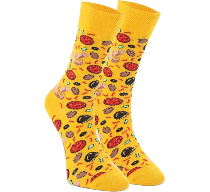 Pánské ponožky Pizza vícebarevné - Crea Socks