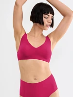 Podprsenka sloggi ZERO Feel 2.0 Soft bra červená Berry - SLOGGI