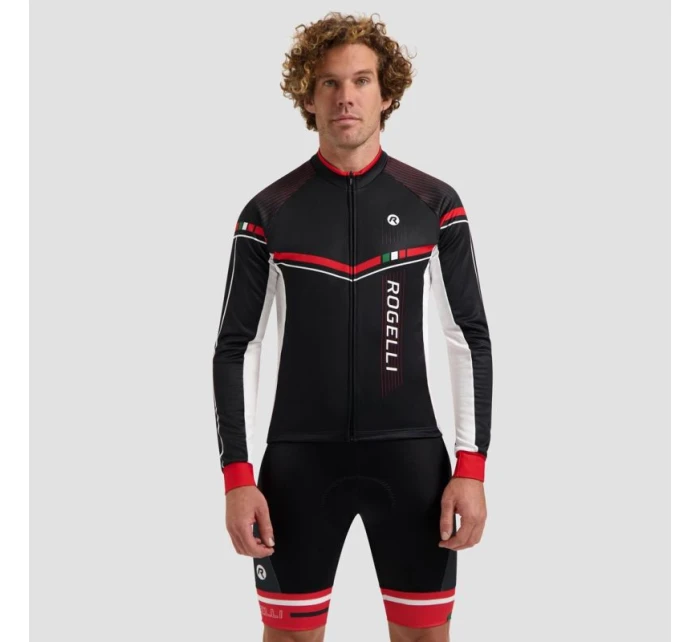 Rogelli tričko s dlouhým rukávem GARA MOSTRO II červené 5XL