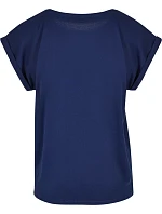 BY 021 Dámské tričko model 22440844 navy - Build your Brand BY 021 Dámské tričko model 22440844 navy - Build your Brand