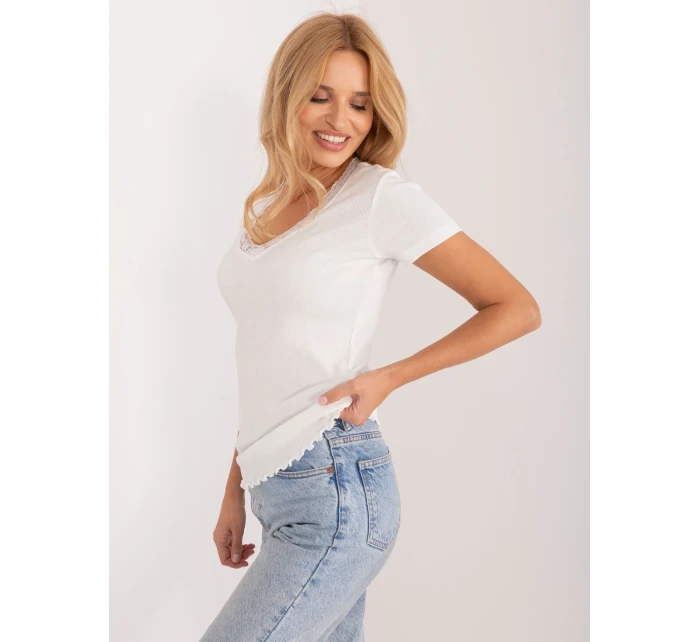 Bluzka model 19648726 ecru - FPrice