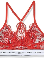 Dámská krajková podprsenka - O97C02PZ01C- G587- Červená - Guess