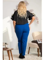 Dámské kalhoty  modrá  model 18201517 - Karko