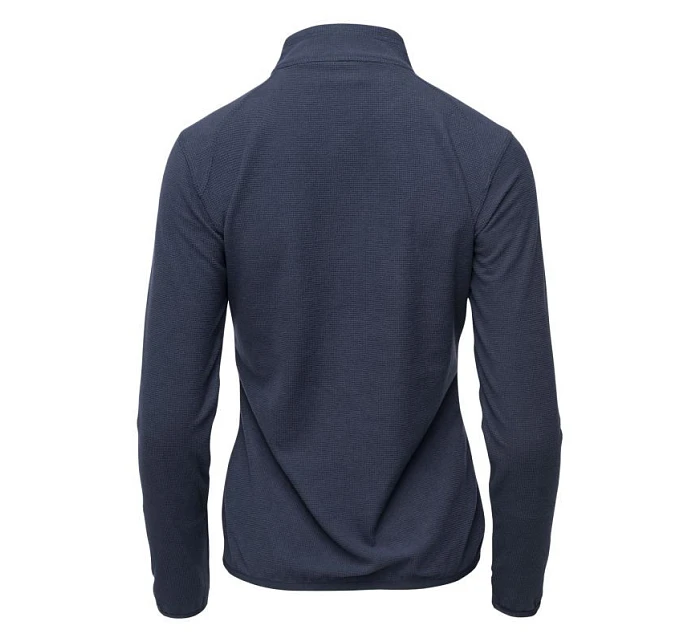Dámská fleecová mikina Damis II FULL ZIP W 92800621589 tmavě modrá  - Hi-Tec
