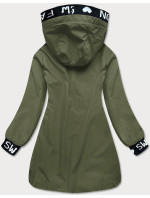 Jednoduchá dámská bunda v khaki barvě model 17249698 - S'WEST