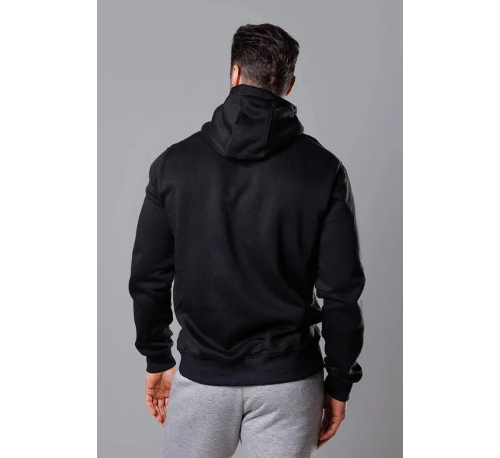Černá pánská rozepínací mikina s kapucí model 18344959 - J.STYLE