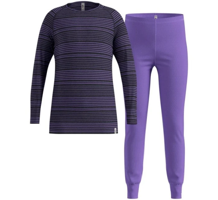 Termoprádlo - Odlo Set dlouhý ACTIVE WARM SET velikost 116cm černá