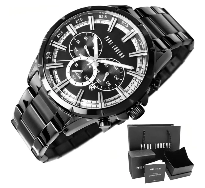 Pánské hodinky Paul Lorens PL13605B-1A5 Pánské hodinky Paul Lorens PL13605B-1A5