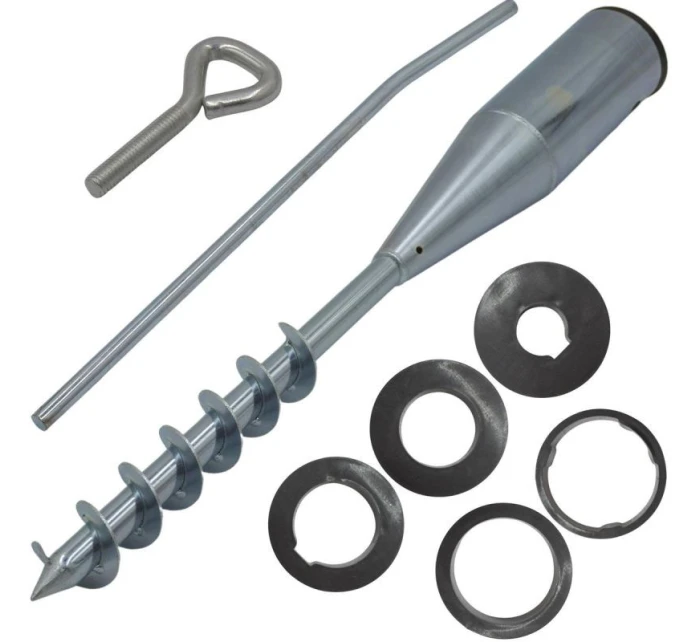 ZÁKLADNA PRO UPEVNĚNÍ DEŠTNÍKU 25-55 MM KOVOVÁ ŠROUBOVACÍ REDCLIFFS