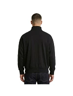 Calvin Klein Fleecová mikina na zip s kapucí Logo Tape Black - LZ04RE285G-UB1 pánské