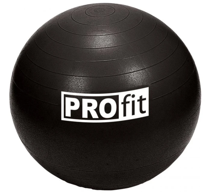 Gymnastický míč PROfit 85 cm černý s pumpičkou DK2102