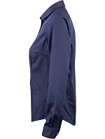 J.Harvest & Frost 01 Regular Women Nežehlivá halenka s dlouhým rukávem navy model 22454225 J.Harvest & Frost 01 Regular Women Nežehlivá halenka s dlouhým rukávem navy model 22454225