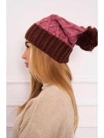 Milano fleecová čepice K203 tmavě model 18749967 - K-Fashion Milano fleecová čepice K203 tmavě model 18749967 - K-Fashion