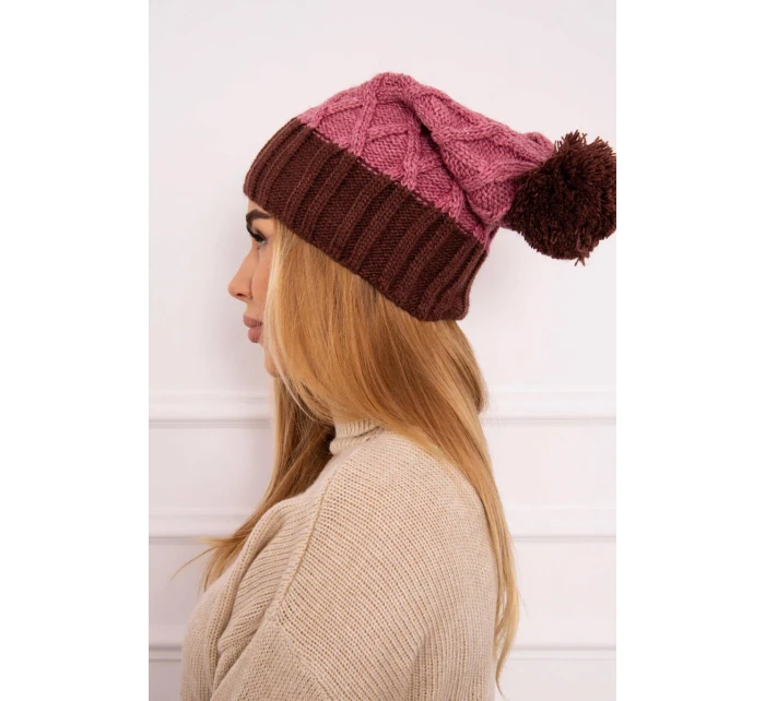 Milano fleecová čepice K203 tmavě model 18749967 - K-Fashion Milano fleecová čepice K203 tmavě model 18749967 - K-Fashion