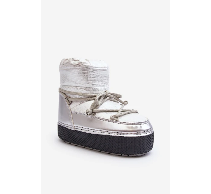 Dámské zimní boty se šněrováním model 21644972 - Boto Dámské zimní boty se šněrováním model 21644972 - Boto