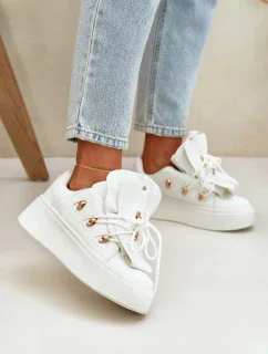 Dámská sportovní obuv LH205 / 206861 Bílá - MSMG