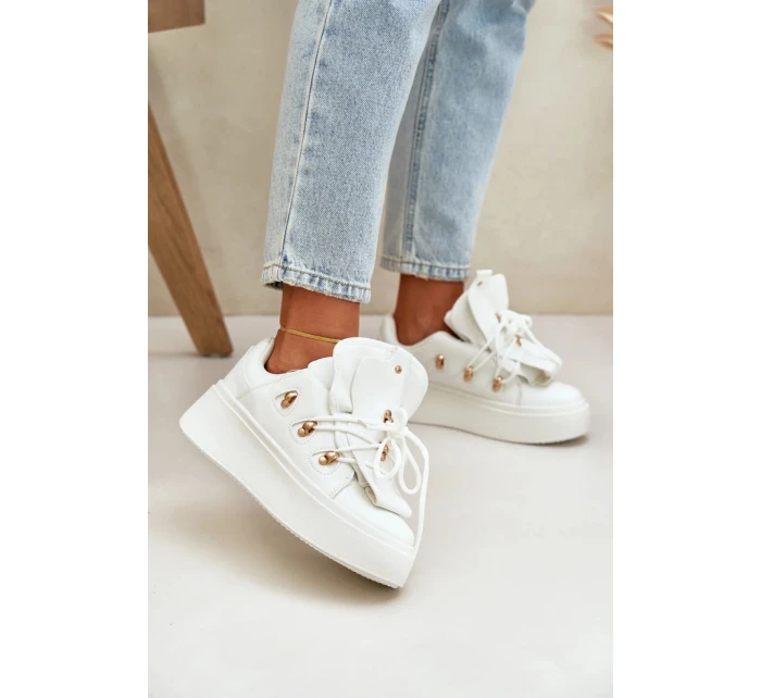 Dámská sportovní obuv / Bílá model 21075755 - Inello Dámská sportovní obuv / Bílá model 21075755 - Inello