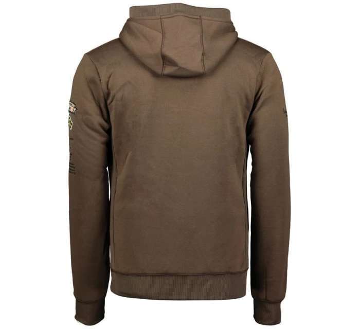 Pánská mikina Gymclass DB 054 M WW2487H/GN hnědá - Geografic Norway