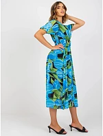 Letní šaty DHJ SK model 22317462 modré - FPrice Letní šaty DHJ SK model 22317462 modré - FPrice
