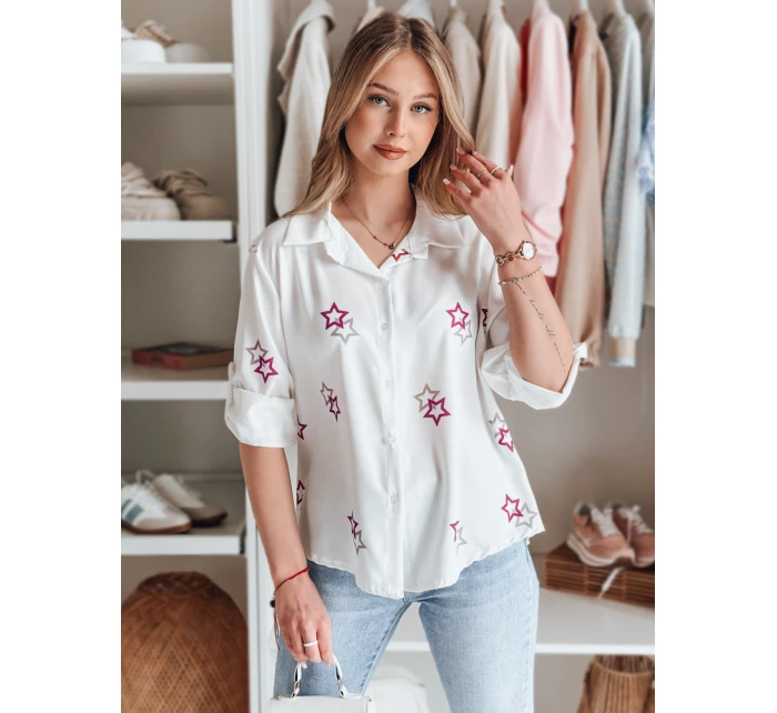 Dámské oversize tričko s white Dstreet model 21984430 - FashionStreet Dámské oversize tričko s white Dstreet model 21984430 - FashionStreet