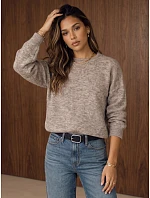 Dámský oversize svetr s vlnou Fango od FashionStreet MY2648 Dámský oversize svetr s vlnou Fango od FashionStreet MY2648
