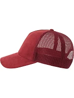 Atlantis Headwear Rapper Suede-S 5 panelová Trucker kšiltovka 33.0261 cardinal Atlantis Headwear Rapper Suede-S 5 panelová Trucker kšiltovka 33.0261 cardinal