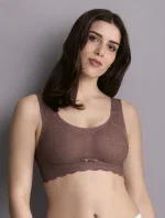 Essential Lace braletka s pěnovou výztuží 5400 berry - Anita Classix