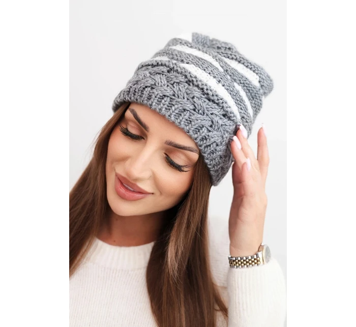 Fleecová čepice Marta K231 ecru Fleecová čepice Marta K231 ecru