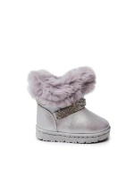 dětské sněhule s kubickými zirkony stříbrný Hollee dětské sněhule s kubickými zirkony stříbrný Hollee