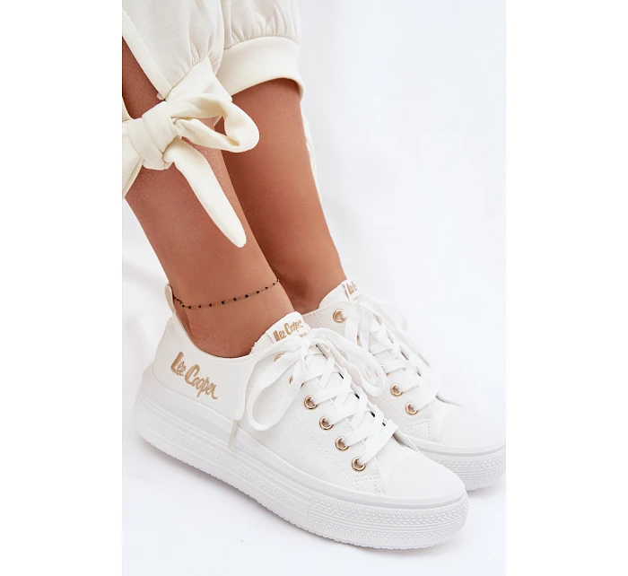 tenisky Bílé model 22095279 - Lee Cooper tenisky Bílé model 22095279 - Lee Cooper