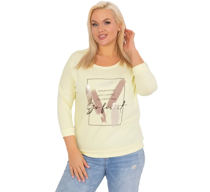 Halenka RV BZ 8981.31P jasně žlutá