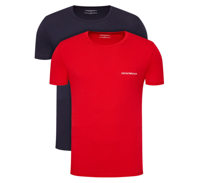 Pánské tričko   černá/červená  model 15340081 - Emporio Armani