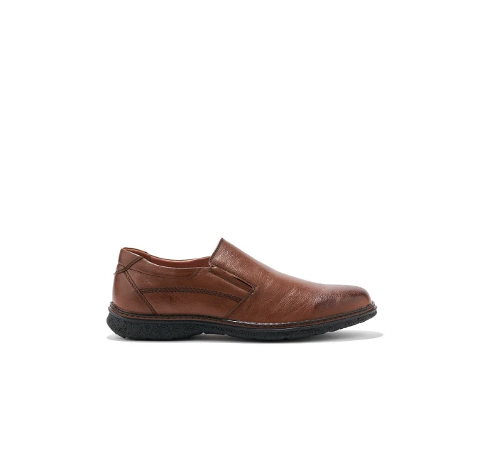 Pohodlné pánské  polobotky hnědé