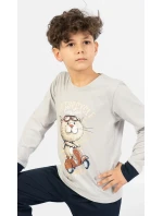 Dětské pyžamo dlouhé Motocycle