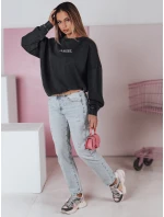 Dámské rovné džínové kalhoty s páskem Dstreet model 21983339 - FashionStreet