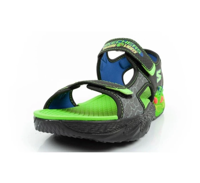 Sandály Skechers Jr 400614L/BKLM