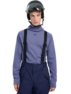 Pánská termální mikina 4F M100 denim 4FWAW25UBRUM100 32S pánské