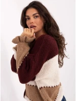 Jumper MI SW 0903.87 bordó Jumper MI SW 0903.87 bordó
