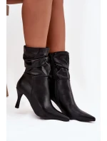 Boty na podpatku  model 217175 Step in style