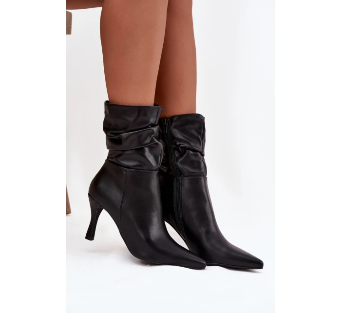 Boty na podpatku  model 217175 Step in style