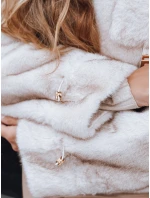 FashionStreet dámský krátký bílý kožich TY5250