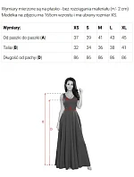 sukienka midi bez z  czarna model 22550994 - numoco