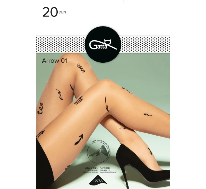 Dámské punčochové kalhoty Gatta Arrow wz.01 20 den 2-4